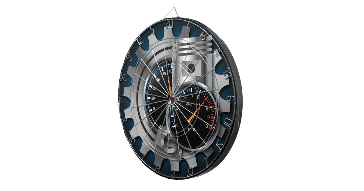 Automotive 1 DartBoard Dartboards Zazzle