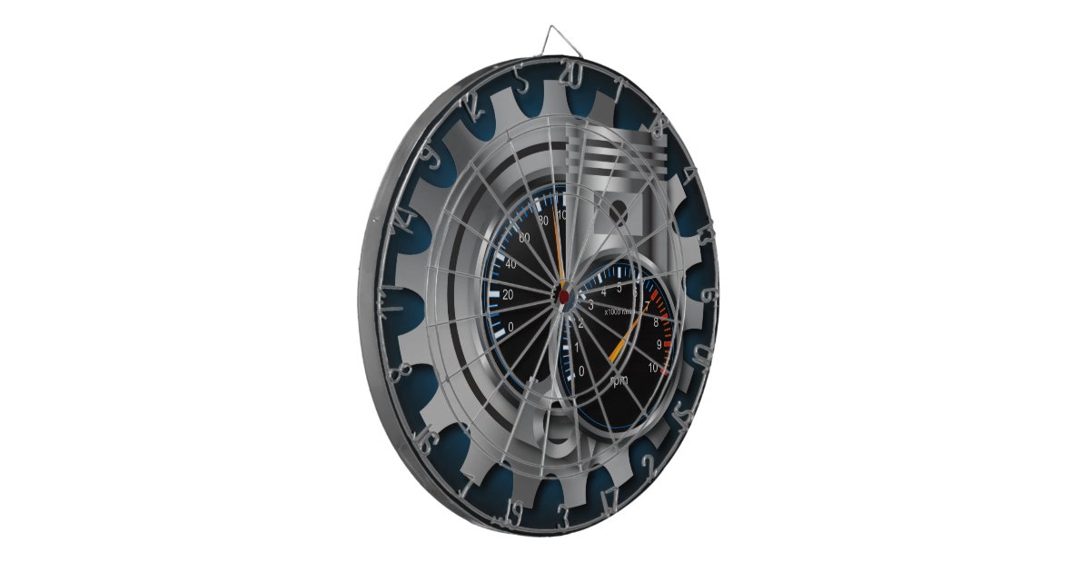 Automotive 1 DartBoard Dartboards Zazzle