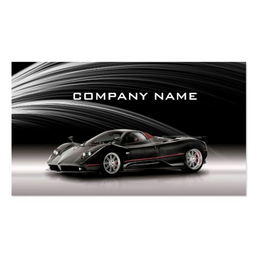 Automotive business business cards