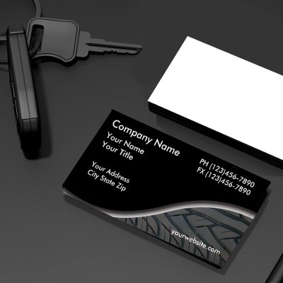 Automotive Business Cards by Luckyturtle