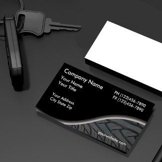Automotive Business Cards profilecard