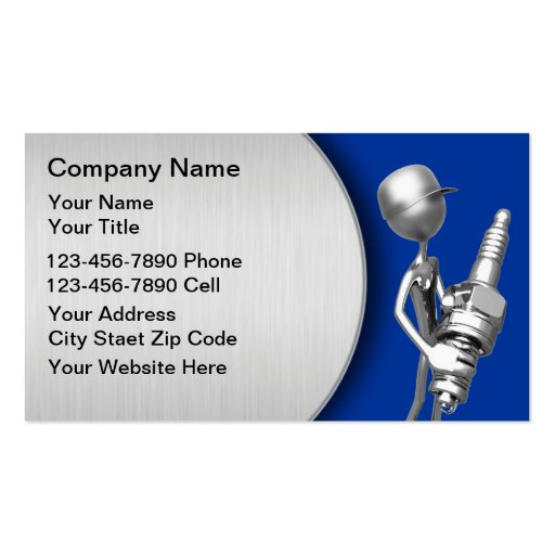 Automotive Business Cards (front side)