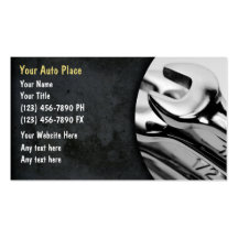 Automotive Business Cards