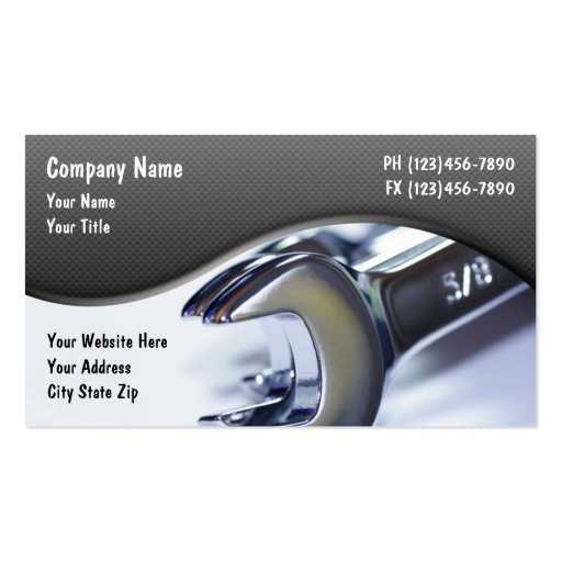Automotive Business Cards