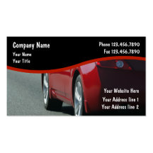 Automotive Business Cards