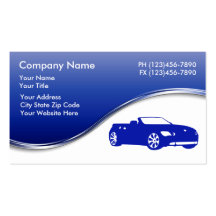 Automotive Business Cards