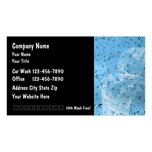 Automotive Business Cards 2 (front side)