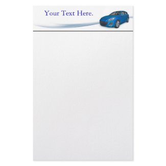 Automotive Custom Stationery