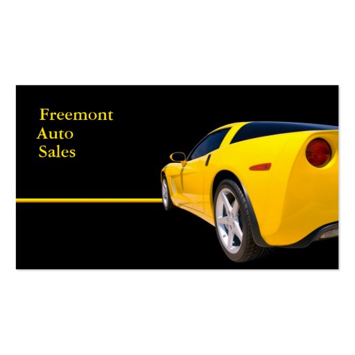Automotive Dealership Business Card Templates