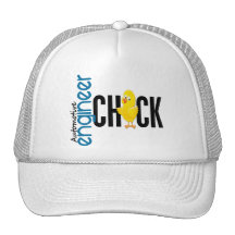 Automotive Engineer Chick Hats