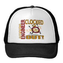 Automotive Engineer Clocked Out Mesh Hats