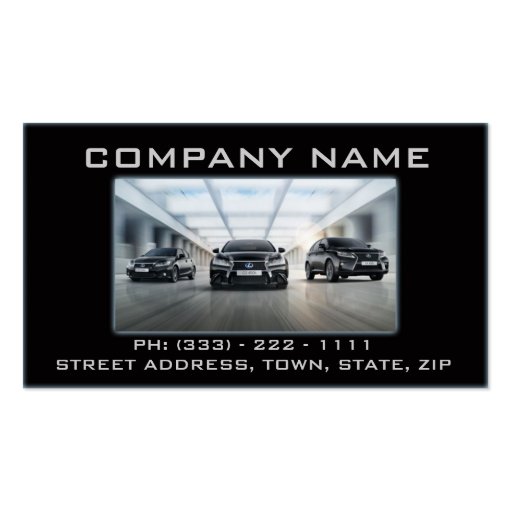 Automotive / Mechanic Business Card (front side)