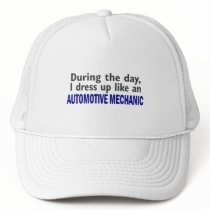 AUTOMOTIVE MECHANIC During The Day hats by professiongifts AUTOMOTIVE MECHANIC During The Day hats
