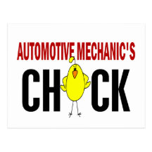 Automotive Mechanic’s Chick Post Cards