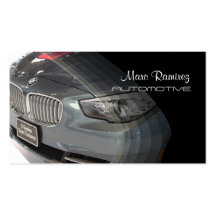 Automotive, photo business cards