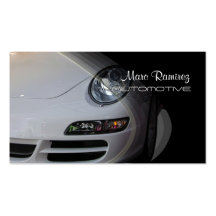 Automotive, photo business cards