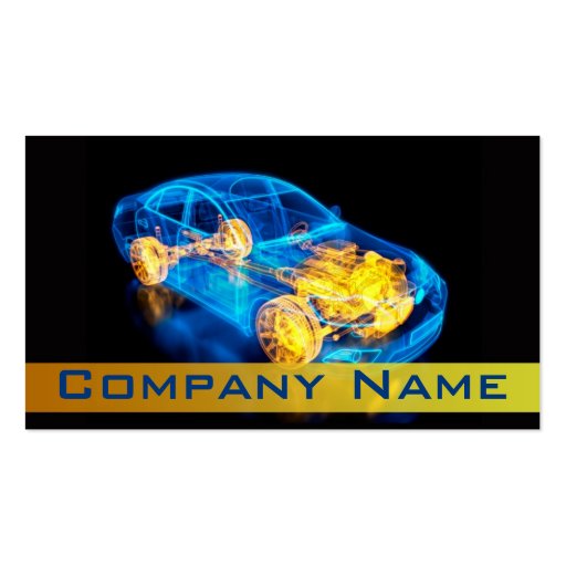 Automotive / Racing / Car Business Card (front side)