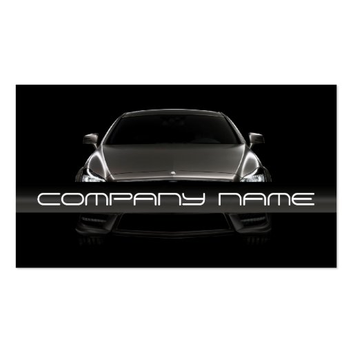 Automotive / Racing / Car Business Card (front side)
