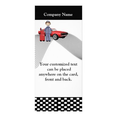 Automotive Rack Card by StarStock