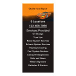 Automotive Service Custom Rack Card