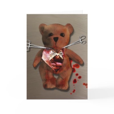 Autopsy of T. Bear Card by MDKgraphics