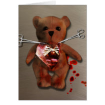 Autopsy of T. Bear Card cards