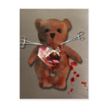 Autopsy of T. Bear Postcard