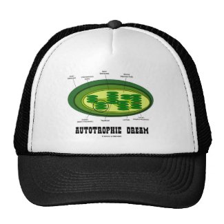 Autotrophic Dream (Biology Humor Food For Thought) Hats