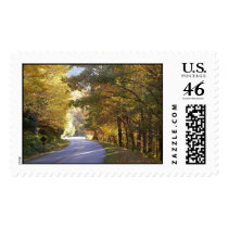 autum in the blue ridge postage