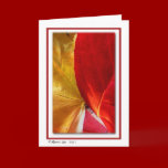 Autum Leaves card