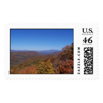 autum on the parkway postage