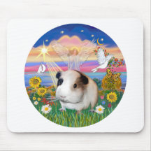 Autumn Angel - Guinea Pig 1 Mousepads