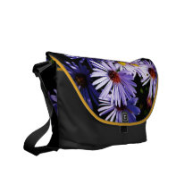 Autumn Asters Rickshaw Messenger Bag
