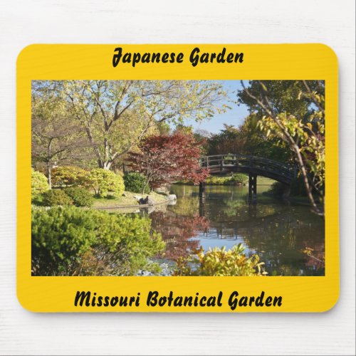 Autumn at Missouri Botanical Garden mousepad