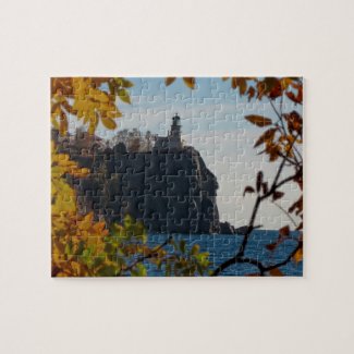 Autumn at Split Rock Lighthouse Puzzle