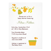 Autumn Baby Shower Invitation