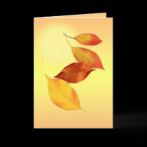 Autumn Beech Leaves Card by Rockangel1 Autumn Beech Leaves Card