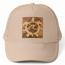 Autumn-BG-Turtle Mesh Hat