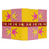 Autumn Birds in Flight Binder