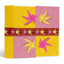 Autumn Birds in Flight Binder