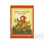 Autumn Birth Announcement (Boy or Girl) Cards