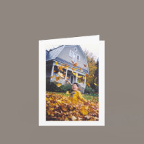 Autumn Birthday Card cards