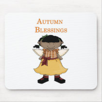 Autumn Blessings mousepads