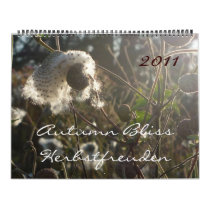 Autumn Bliss/Herbstfreuden Calendar/Kalender 2011
