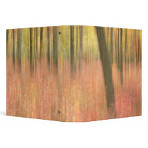Autumn Blur Abstract 1.5" Photo Album Vinyl Binder