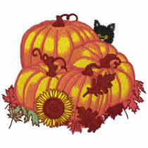 Autumn Bounty embroidered shirts