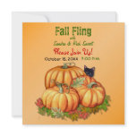 Autumn Bounty Fall Fling Custom Invites