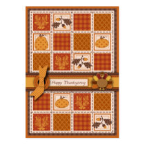 Autumn Bounty Gift Tag business cards