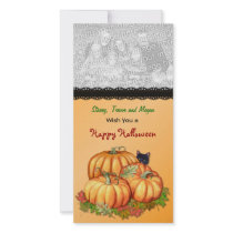 Autumn Bounty Customized Photo Card