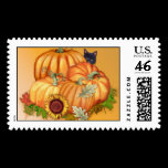 Autumn Bounty Postage Stamp